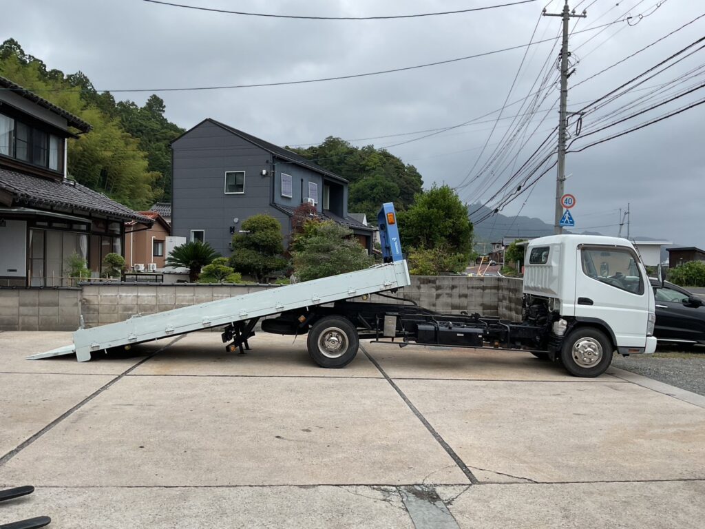 三菱キャンター 3.75t積 一般型積載車 車検付