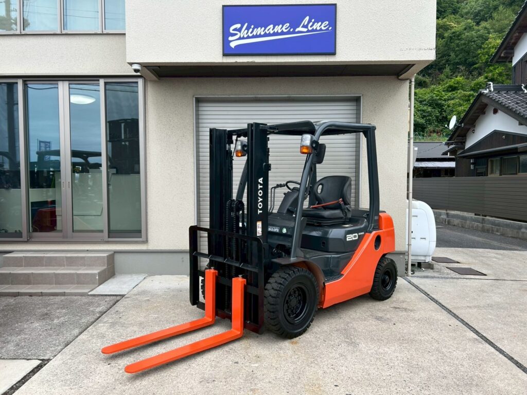 トヨタ　2ｔ　2段フルフリー