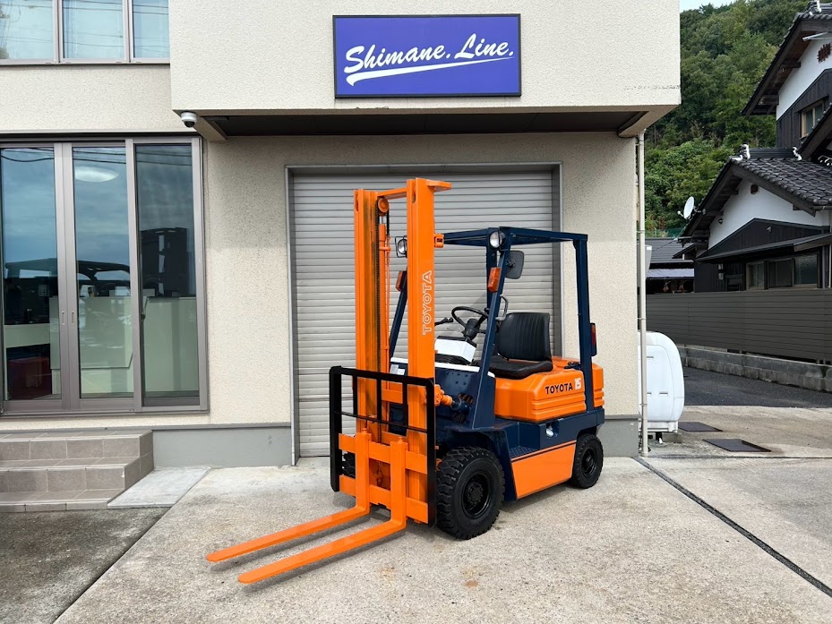 トヨタ　5FGL15　1.5ｔ　3.5ｍマスト　アワー少なめ